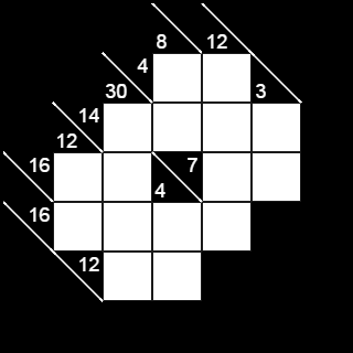 Blank Kakuro Puzzle
